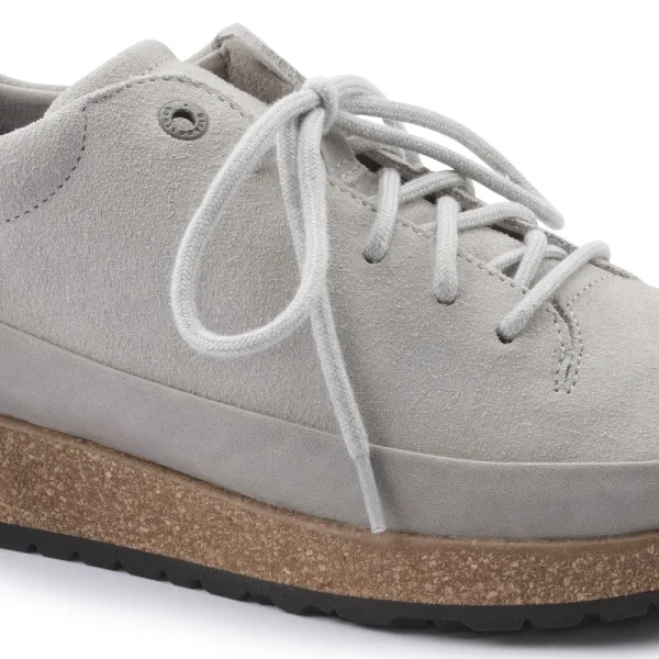 Honnef Low Suede Leather Whale Gray - Image 7