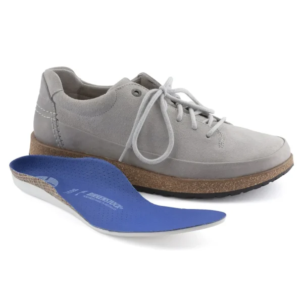Honnef Low Suede Leather Whale Gray - Image 10