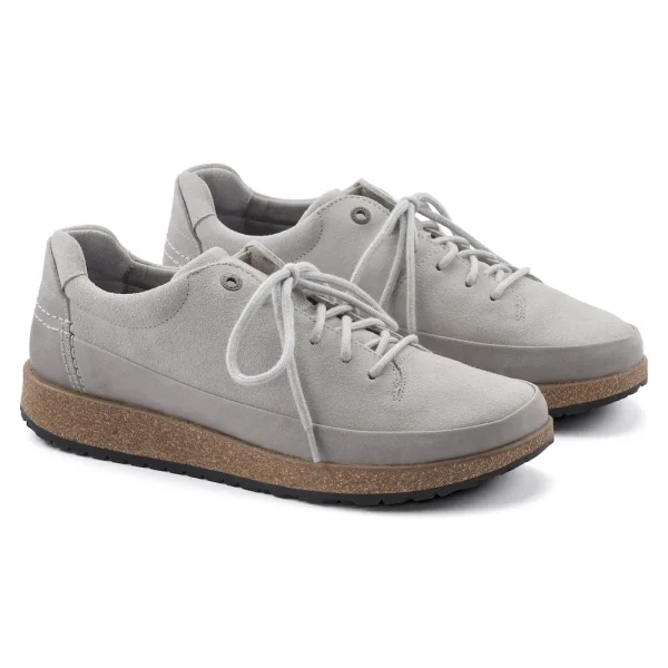 Honnef Low Suede Leather Whale Gray - Image 5