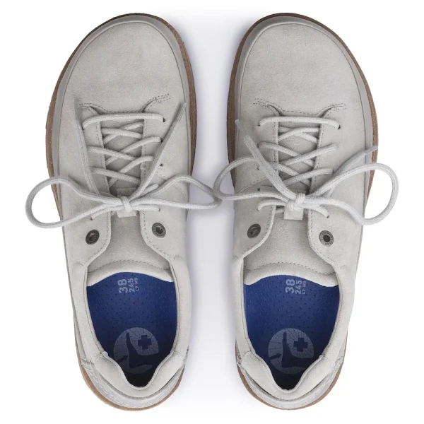 Honnef Low Suede Leather Whale Gray - Image 4