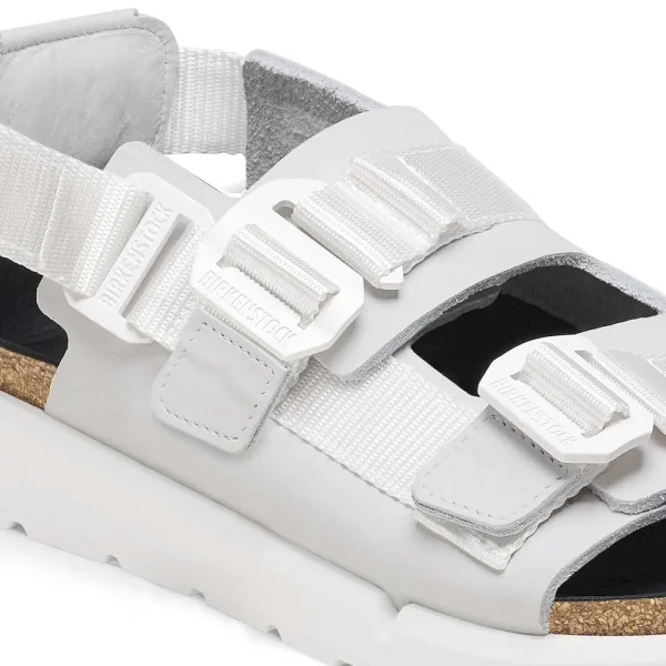 Shinjuku Leather-Textile Antique White - Image 8