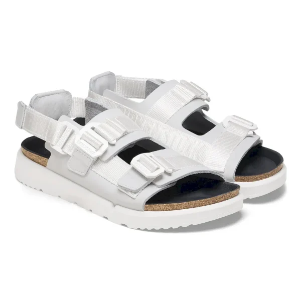 Shinjuku Leather-Textile Antique White - Image 6