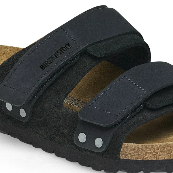 Uji Nubuck-Suede Leather Black - Image 8