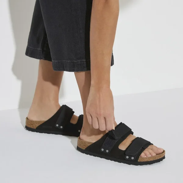 Uji Nubuck-Suede Leather Black - Image 10