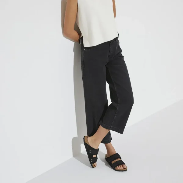 Uji Nubuck-Suede Leather Black - Image 2