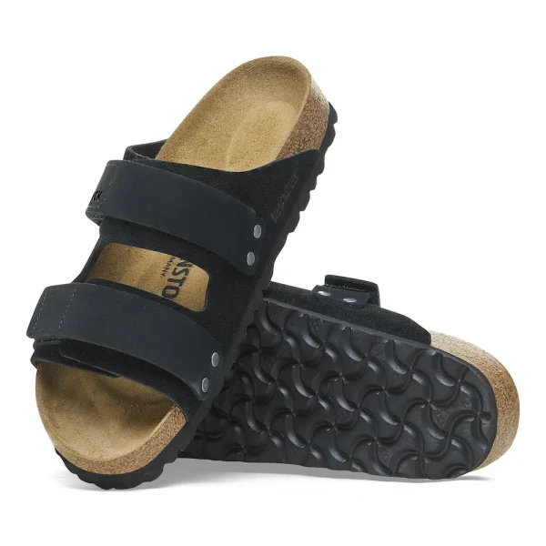 Uji Nubuck-Suede Leather Black - Image 4