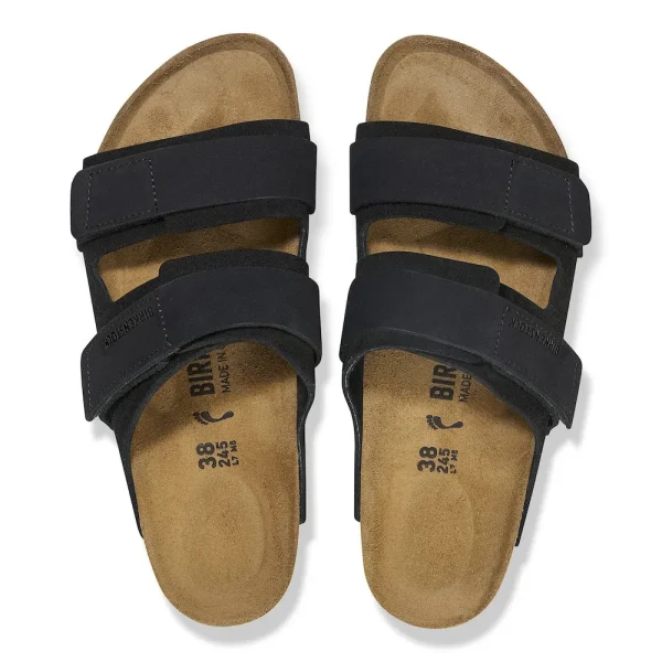 Uji Nubuck-Suede Leather Black - Image 5