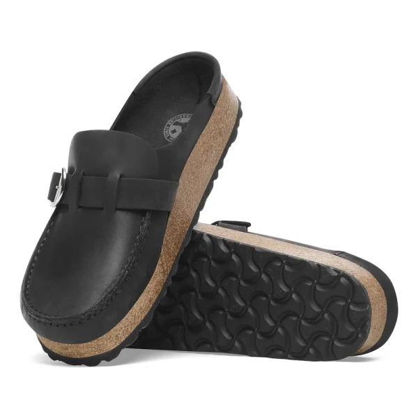 Buckley Oiled Leather Black - Image 5