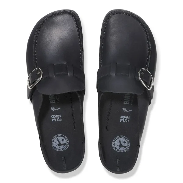 Buckley Oiled Leather Black - Image 7