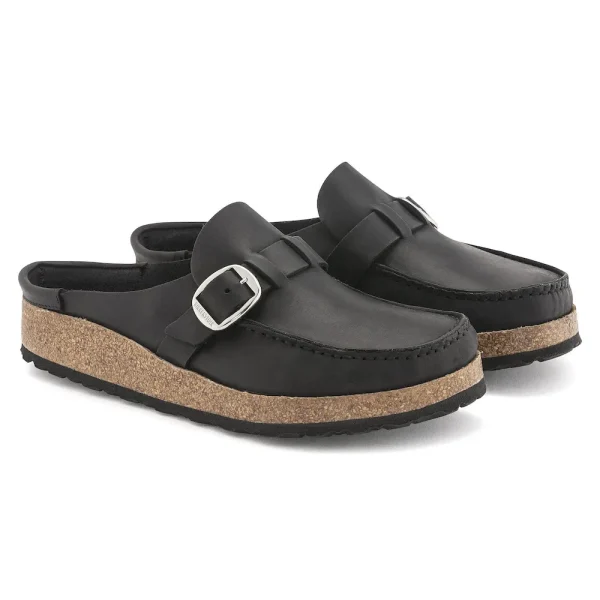 Buckley Oiled Leather Black - Image 8