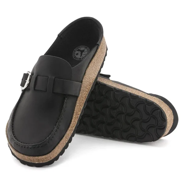 Buckley Oiled Leather Black - Image 4