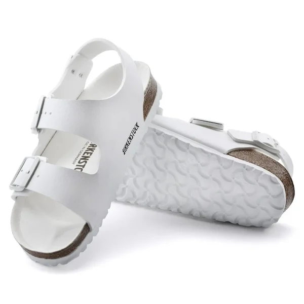 Milano Vegan Birko-Flor Triples White - Image 4