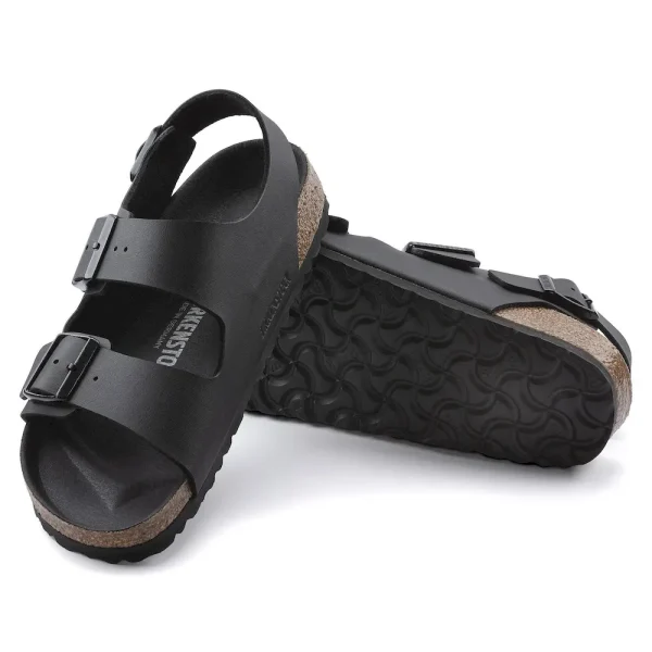 Milano Vegan Birko-Flor Triples Black - Image 4