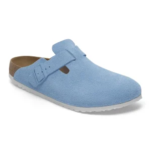 Boston Suede Leather Sky Blue