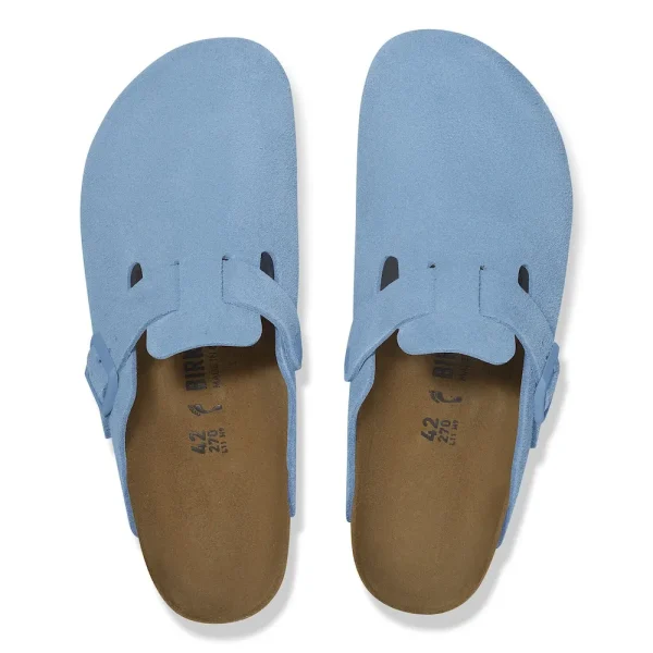 Boston Suede Leather Sky Blue - Image 3