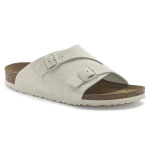 Zürich Suede Leather Antique White