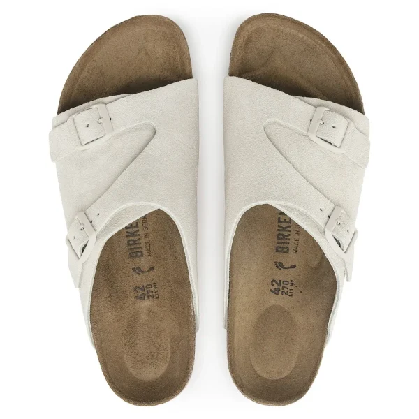 Zürich Suede Leather Antique White - Image 4