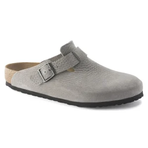 Boston Nubuck Leather Whale Gray