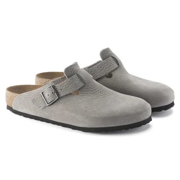 Boston Nubuck Leather Whale Gray - Image 5