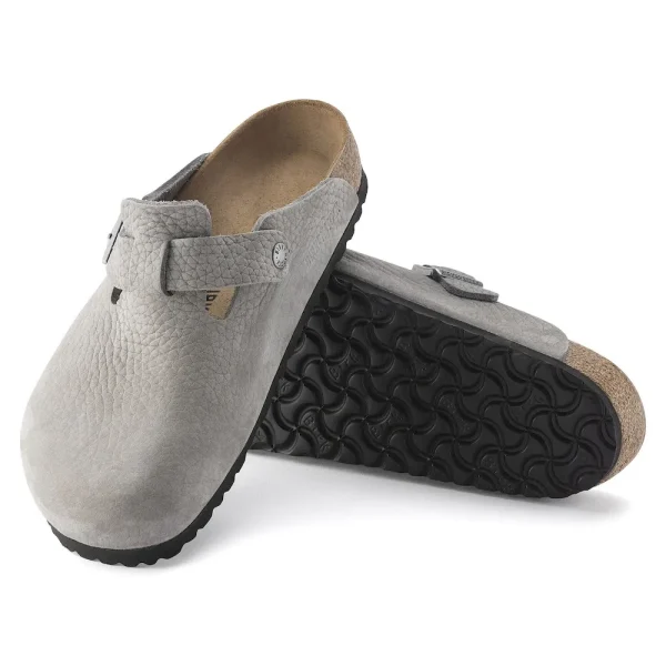 Boston Nubuck Leather Whale Gray - Image 3