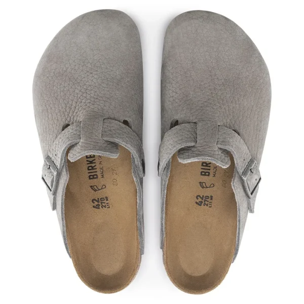 Boston Nubuck Leather Whale Gray - Image 4