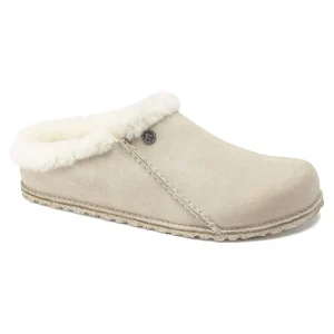 Zermatt Premium Suede Leather Antique White