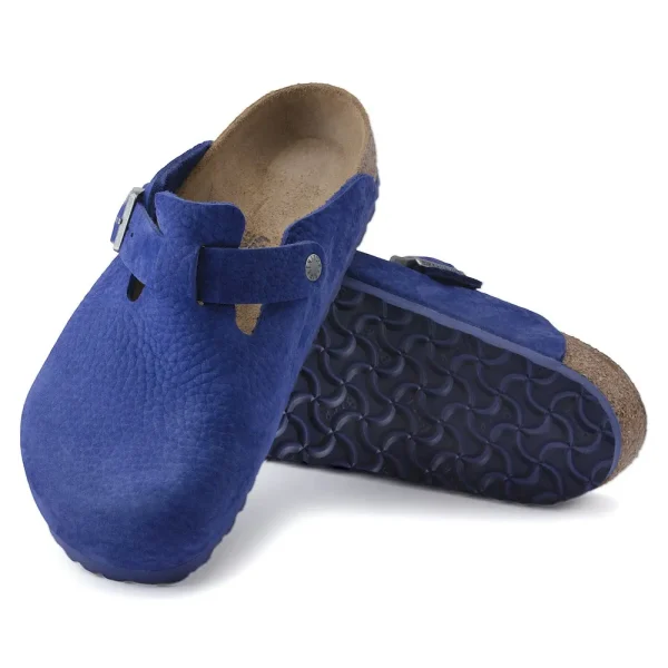 Boston Nubuck Leather Indigo Blue - Image 3