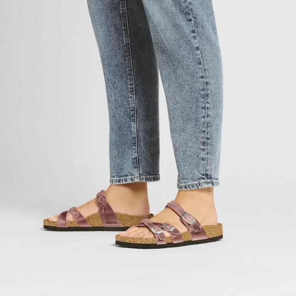 Franca Braided Oiled Leather Lavender - Image 2