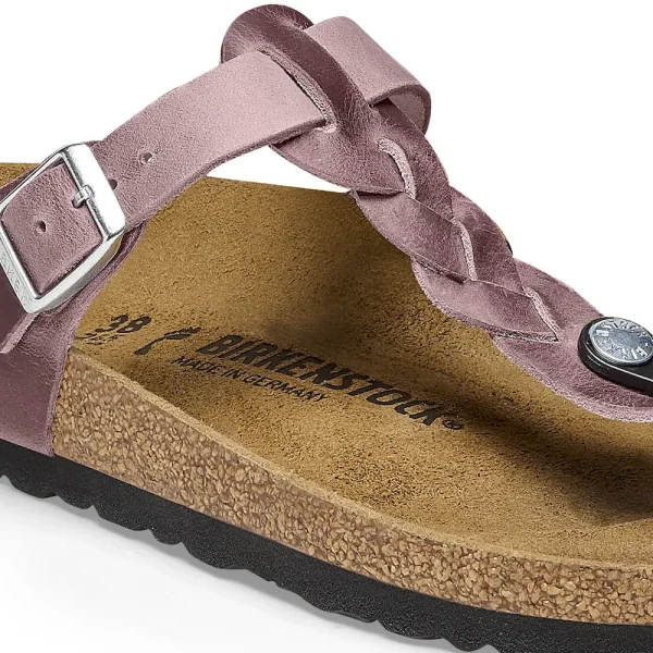 Gizeh Braided Oiled Leather Lavender - Image 8