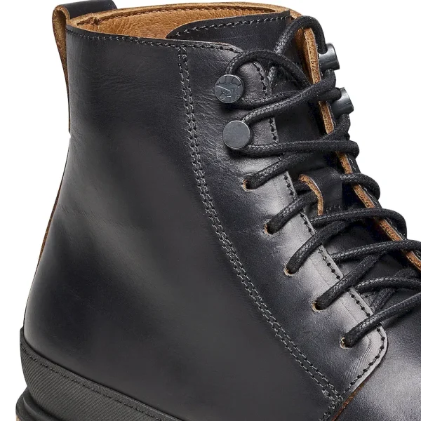 Prescott Lace Men Oiled Leather Black - Image 8