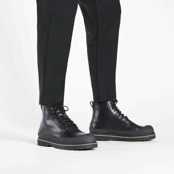 Prescott Lace Men Oiled Leather Black - Image 2