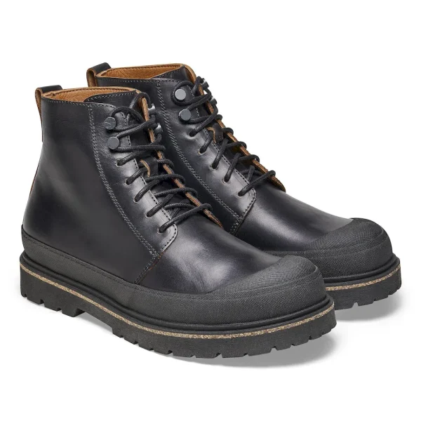Prescott Lace Men Oiled Leather Black - Image 6