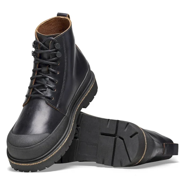 Prescott Lace Men Oiled Leather Black - Image 4
