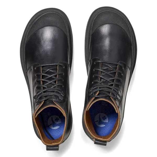 Prescott Lace Men Oiled Leather Black - Image 5