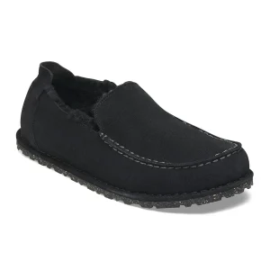 Utti Shearling Suede Leather Black