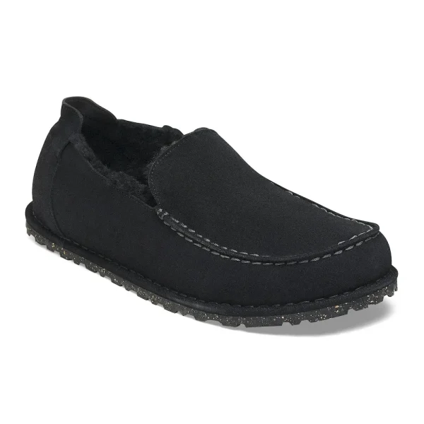 Utti Shearling Suede Leather Black