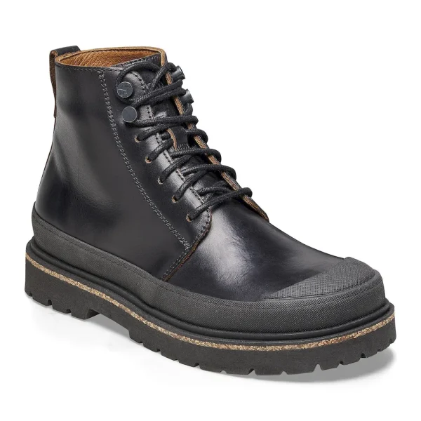 Prescott Lace Women Oiled Leather Black