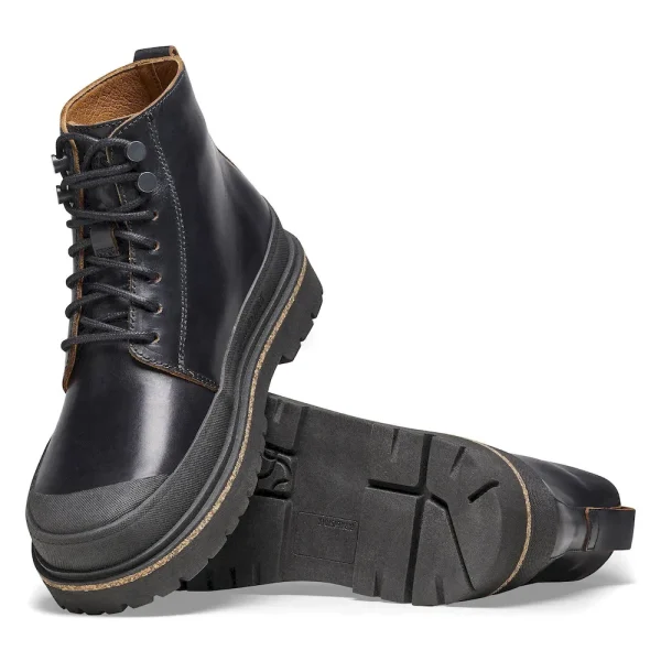 Prescott Lace Women Oiled Leather Black - Image 4