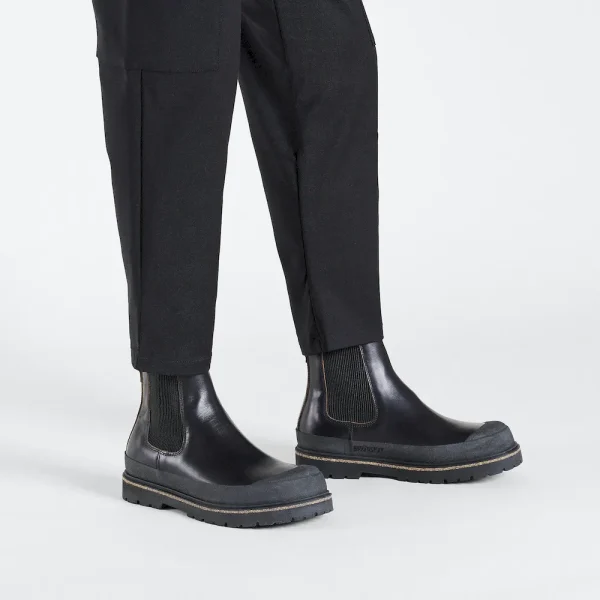Prescott Slip On Men Oiled Leather Black - Image 2