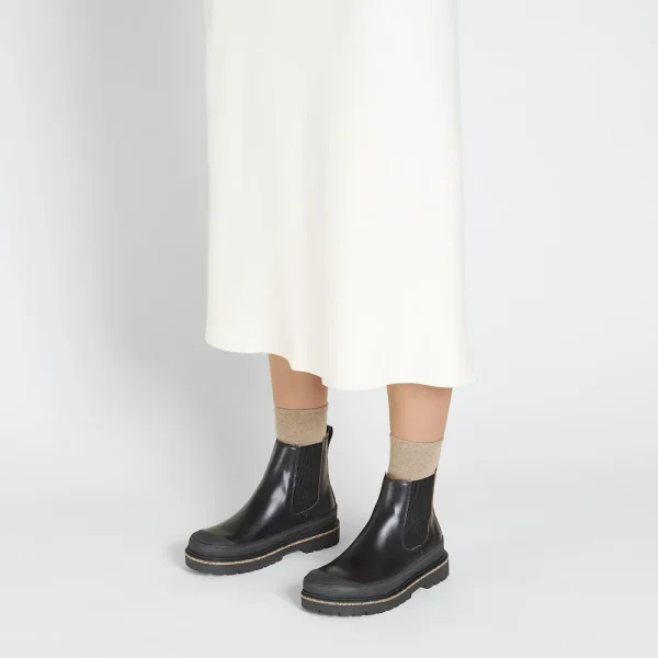 Prescott Slip On Women Oiled Leather Black - Image 2
