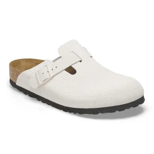 Boston Suede Embossed Corduroy Antique White