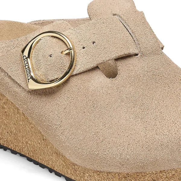 Fanny Ring-Buckle Suede Leather Warm Sand - Image 8