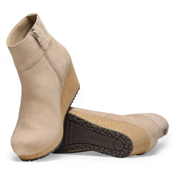 Ebba Suede Leather Warm Sand - Image 4