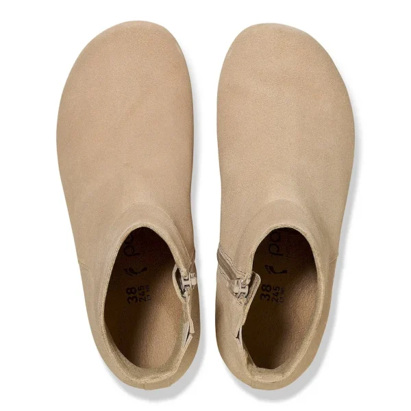 Ebba Suede Leather Warm Sand - Image 5