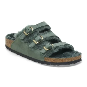 Florida Shearling Nubuck Leather Thyme