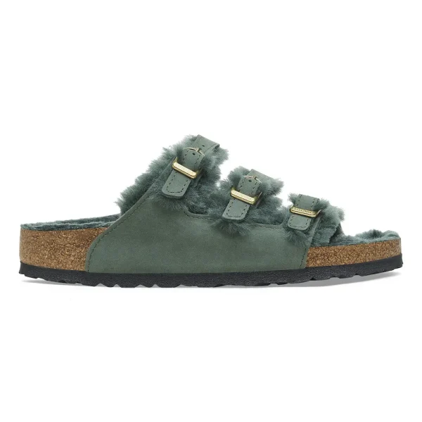 Florida Shearling Nubuck Leather Thyme - Image 5