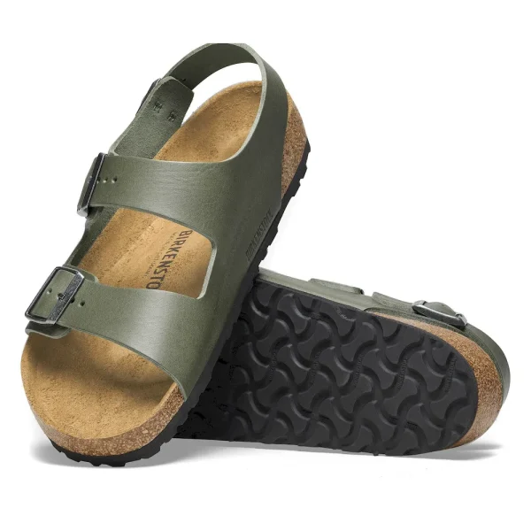 Milano Leather Vintage Wood Thyme - Image 4