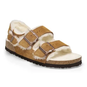 Milano Suede Shearling Suede Leather-Shearling Mink
