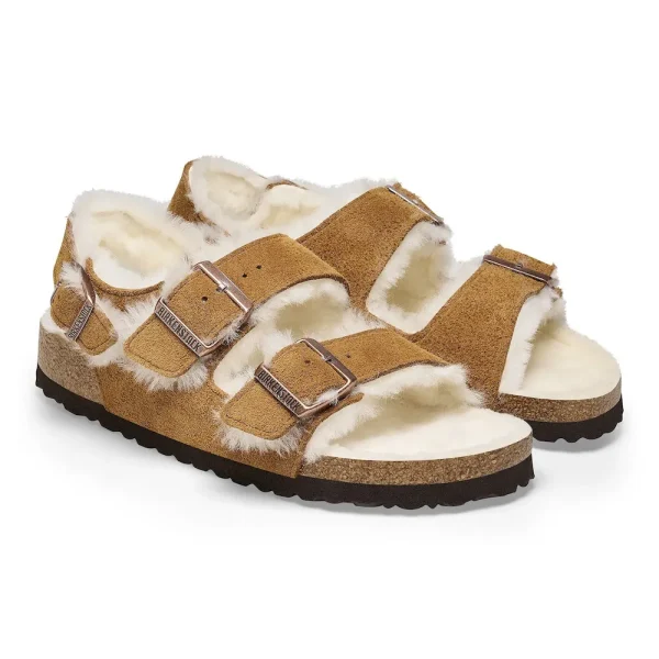 Milano Suede Shearling Suede Leather-Shearling Mink - Image 6