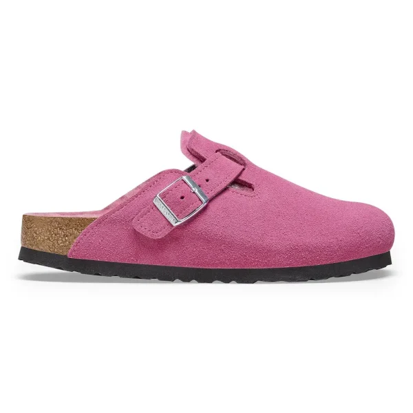 Boston Shearling Suede Leather Fuchsia Tulip - Image 7